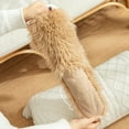 thumbnail image 5 of Wuxian Womens Socks Thick Fuzzy Thermal Slipper Socks Cute Puppy Animal Pattern Booties Soft Winter Warm Stocking Breathable Lightweight Footwear,Coffee,One Size, 5 of 7