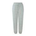 thumbnail image 5 of Pants For Women Bottom Sweat Joggers Workout High Waisted Yoga Lounge With Pockets Trousers, 5 of 8