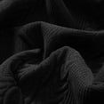 thumbnail image 6 of Mainstays King Stitched Corded All-Season Quilt, Black, 6 of 8