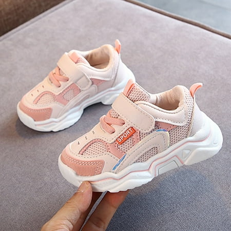 

〖Roliyen〗Toddler Shoes Toddler Infant Kids Baby Boys Girls Mesh Breathable Sport Running Shoes Sneakers