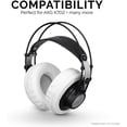 thumbnail image 2 of Brainwavz XL Large Replacement Memory Foam Earpads Compatible with Many Other Large Over The Ear Headphones Such as, 2 of 5