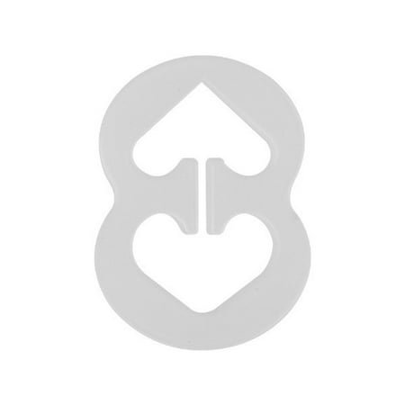 

9Pcs Bra Clip Buckles Wedding Bra Straps Shadow-Shaped Buckle Conceal Bra Buckle