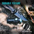 thumbnail image 5 of (Paquete de 2) Linterna pequeña, 1000 lúmenes altos, linterna LED compacta recargable por USB con clip, mini linterna EDC de bolsillo con diseño de cola único, 5 of 5