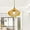 Yellow, variant on Serenable Glass Lampshade Pendant Light Lamp Shade Bathroom Restaurant Chandelier Ceiling Kitchen Fitting Office Decorative Lamp Cover White