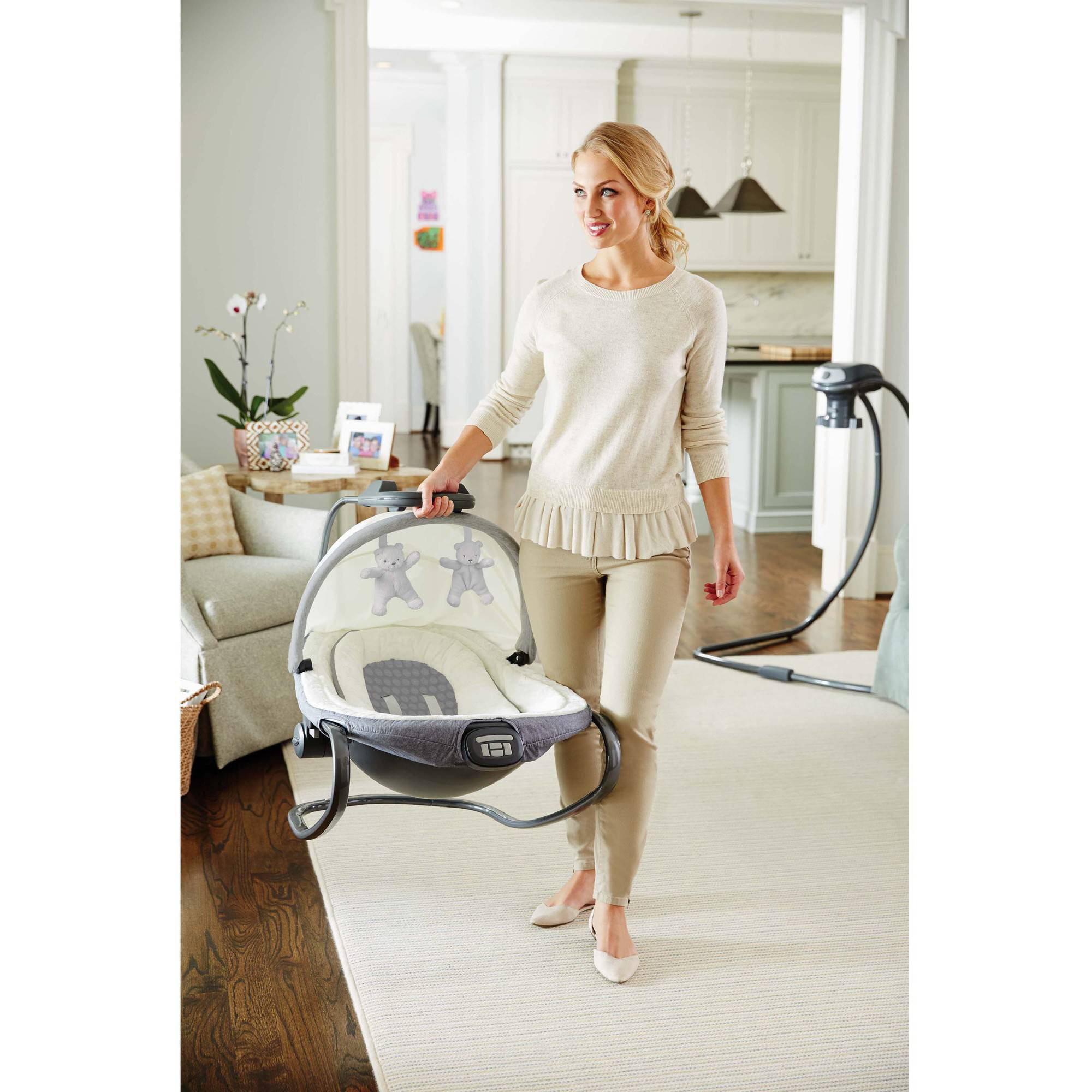 graco duet oasis with soothe surround swing