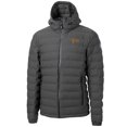 thumbnail image 2 of Men's-Cutter & Buck  Gray Arizona State Sun Devils Mission Ridge Eco Insulated Repreve Hooded Full-Zip Puffer Jacket, 2 of 3