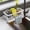White, variant on RKZDSR Kitchen Sink Organizer Rack - Compact Sponge Stand for Soap, Brush, and Cleaning Supplies - Stylish Stainless Steel Drainage Holder for Kitchen & Bathroom - Easy Clean & Rust-Resistant Design