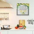 thumbnail image 2 of Stupell Home Décor Squeeze the Day Kitchen Humor Plaid Word Design Canvas Wall Art by the Saturday Evening Post, 2 of 5