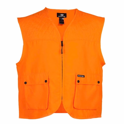 One Size Economical Stay Visible 2 Blaze Orange Hunting Vests Quick Ship