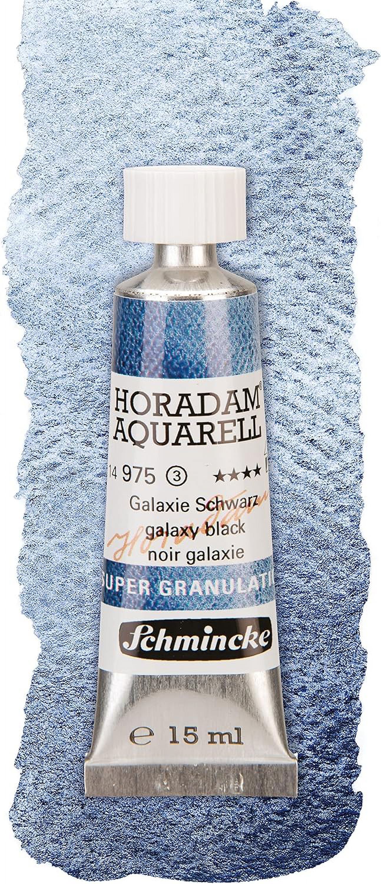 Schmincke Horadam Aquarell Artist Watercolor - Galaxy, Supergranulation, Wood Box, Set of 5, 15 ml, Tubes