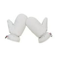 thumbnail image 1 of de plumón, de nieve de invierno, ligeras, cálidas, con aislamiento térmico, guantes de esquí, guantes para clima frío para correr, Gris, 1 of 8