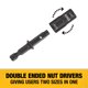 thumbnail image 3 of Destornillador de tuercas DEWALT de doble punta 1/4" + 5/16" DWADEND14516, 3 of 6