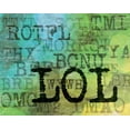 thumbnail image 2 of N Harbick 24x20 Gallery Wrapped Canvas Wall Art Titled - Text Logic I, 2 of 4