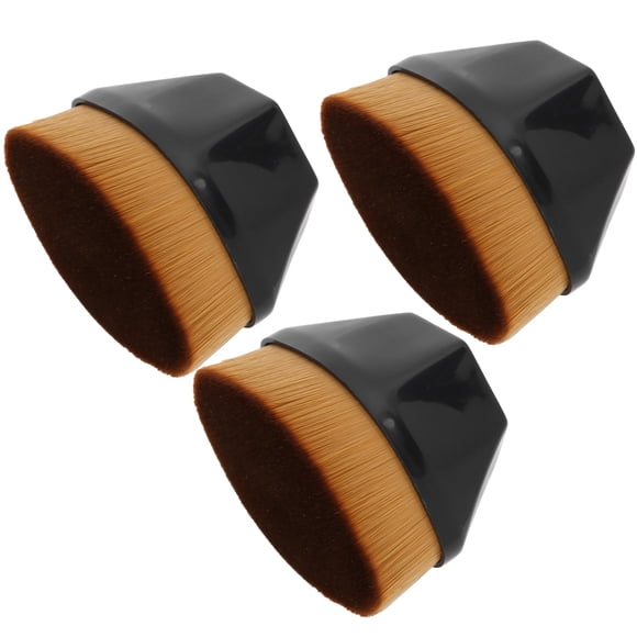 Pincel 3pcs Maquillaje Líquido Pinceles Cosméticos Planos Blush Pinceles