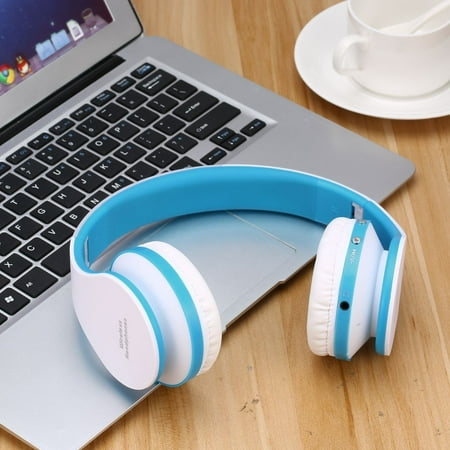 2017 New Foldable Wireless Stereo Bluetooth Headset Mic For iPhone Cellphone PC Laptop