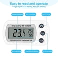 thumbnail image 2 of 2 PCS Thermometer, Digital Fridge Freezer Temperature -20 to 50C, Easy to Read LCD Display (White), 2 of 5