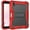 Red, variant on Dteck Case for iPad 10th Generaiton 10.9 inch 2022 Release,Heavy Duty Shockproof Rubber Rugged 3-Layer Protective Case Kicsktand Cover,Black