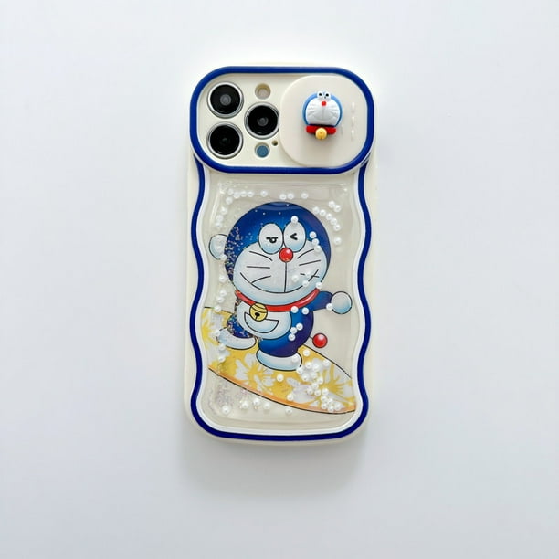 Funda De Dibujos Animados Doraemon Cinnamoroll Pink Kitty Arenas Movedizas Para iPhone 14 Pro Max 14 Plus 11 12 13 12Pro Slide Lente De Cámara Protección De La Cubierta Del Teléfono Carcasa