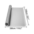 thumbnail image 2 of VEVOR 4.9x9.2ft Garage Floor Mat Garage Flooring Roll Anti-slip Silver Pvc Vinyl, 2 of 9
