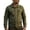 a01Army Green, variant on LODIENY Men Denim Trucker Jacket Button Down Collared Long Sleeve Classic Fit Jean Coats Western Style Cowboy Jackets Navy XXL