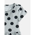 thumbnail image 3 of Wonder Nation Little Girls and Big Girls Play Dress with Short Sleeves, 2 Pack, Sizes XS-XXL, 3 of 3