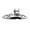 91mm, variant on Marine Grade Bimini Top 316Stainless Steel Deck Hinge with Removable Pin and Rubber Pad Deck Mount