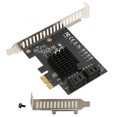 thumbnail image 1 of Tarjeta de expansión de disco duro, PCI E a SATA3.0 PCI Eto SAT Puerto de tarjeta de expansión Tarjeta de expansión SAT Tecnología de vanguardia, 1 of 8