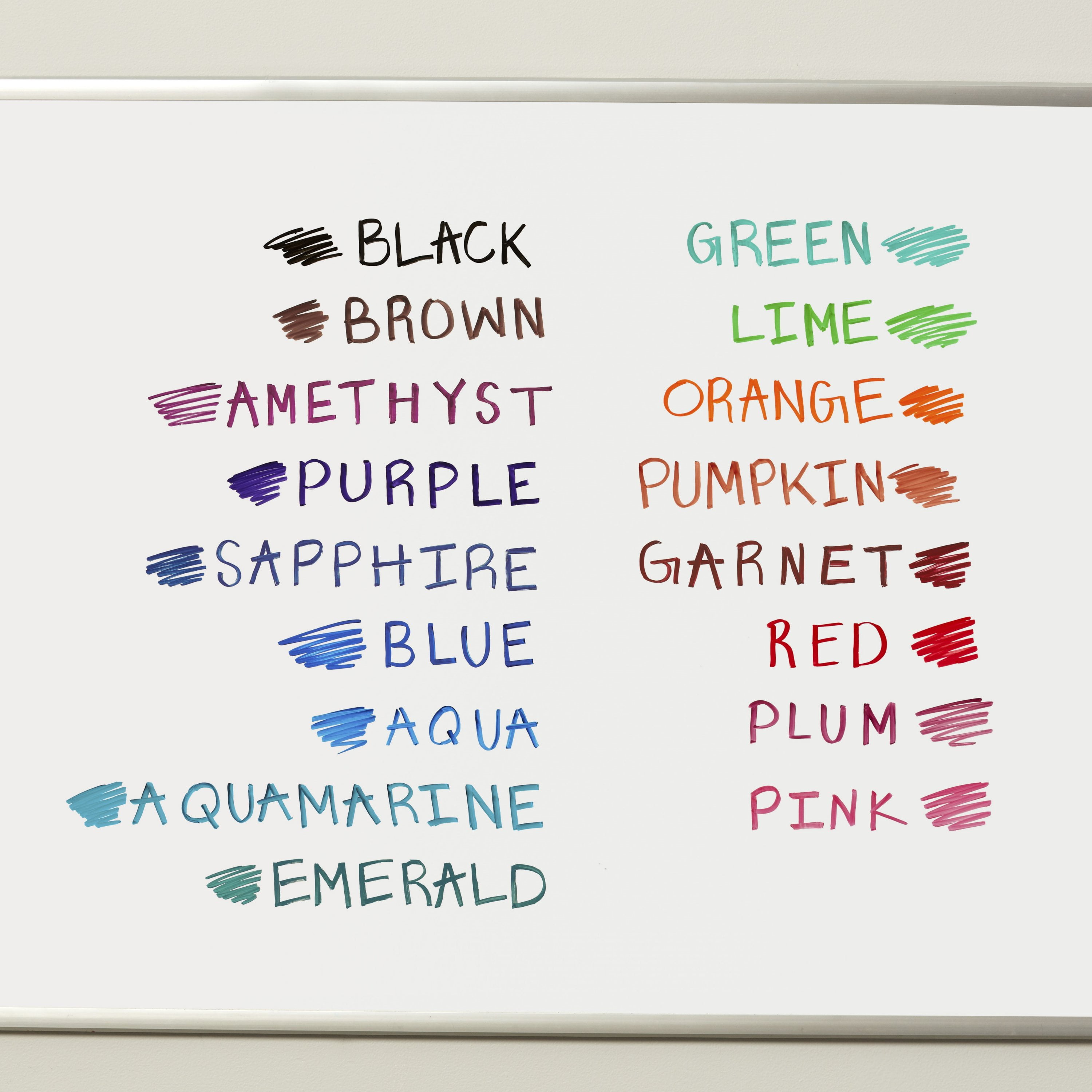 EXPO Low-Odor Dry-Erase Markers (Chisel Point, Asstd. Colors) - 16/Set  (81045)