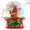 Santa Claus, variant on 100mm Christmas Snow Globe with 8 Color Lights, Music Water Snowball, Santa Claus, Snowman, Reindeer, Music Box, Christmas Decoration, Xmas Surprise for Kids (Gingerbread House)
