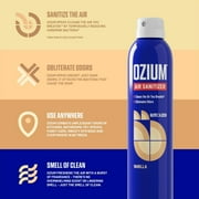 OZIUM Air Sanitizer Spray, Vanilla Scent, 8 fl oz Can – Cleans Air, Eliminates Odors & Freshens