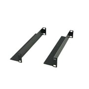 Rising Rack Mount Supporting Rails L-Shape 1 Pair 18.25" Long For Cabinets/Racks