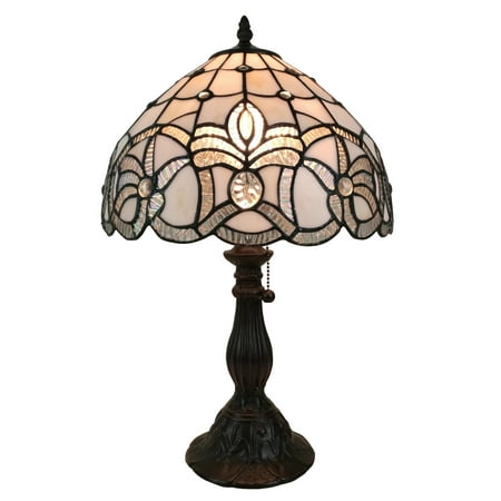Floral One Light - Amora Lighting AM281TL12 Tiffany Style Floral Design Table Lamp