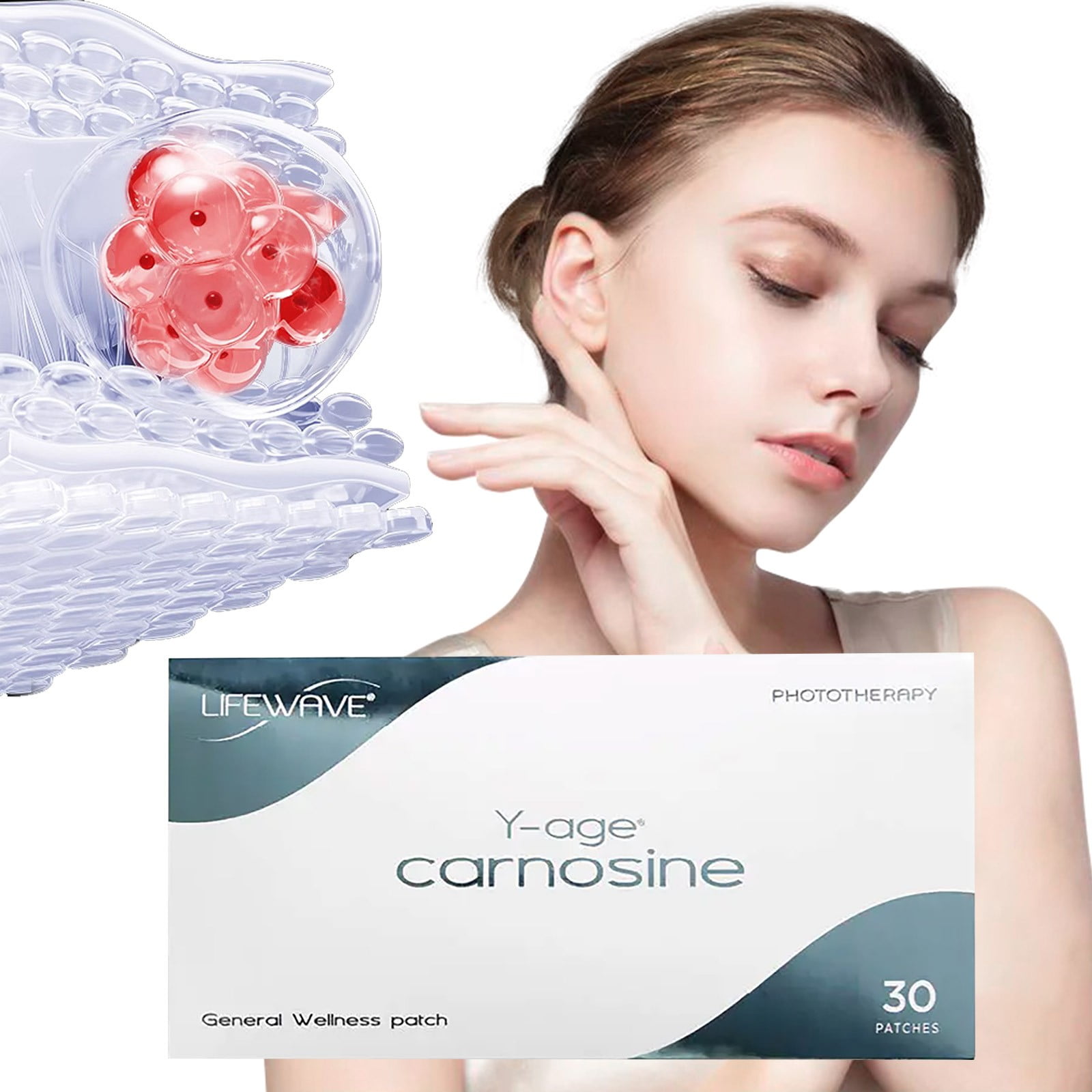 Y-age Carnosine Lifewave - Patch - Non-Invasive Wellness Support