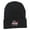 Black, variant on NASA Logo Embroidered Long Beanie - Dk Grey OSFM