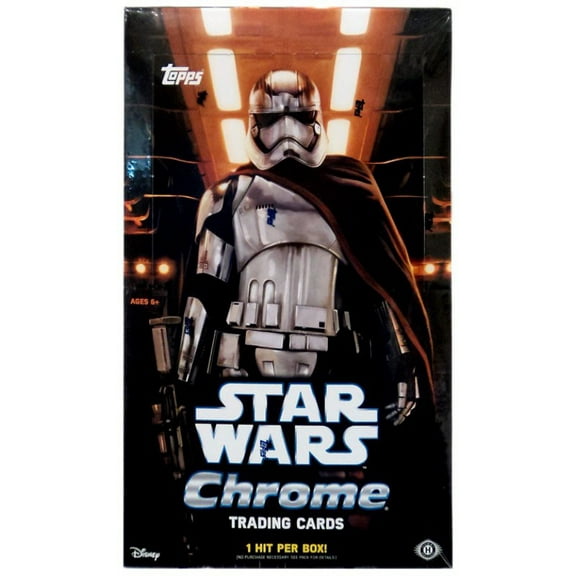 Star Wars Chrome The Force Awakens Trading Card Hobby Box
