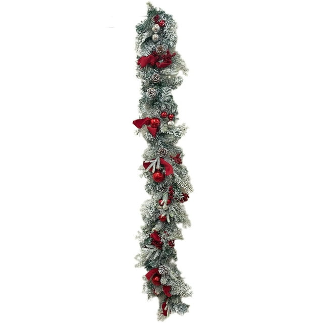 Colgador de guirnaldas navideñas decoración navideña colgador de de pared para puerta para dormitorio sala de estar y chimenea ANGGREK Otros