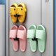 thumbnail image 2 of Gancho de pared para zapatillas, zapatero de pared de plástico, sin taladrar, autoadhesivo, para baño, sala de estar, puerta, 10 unidades, color blanco, 2 of 5