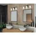 thumbnail image 3 of Replay Collection Three-Light Black Etched Glass Modern Bath Vanity Light, 3 of 8