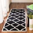 thumbnail image 3 of Safavieh Dhurries Navy Contemporary Rug - 8' x 10', 3 of 5