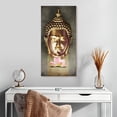 thumbnail image 2 of Elephant Stock Lotus Buddha Wall Art - Religion And Spirituality Canvas Canvas - 15" x 30", 2 of 8