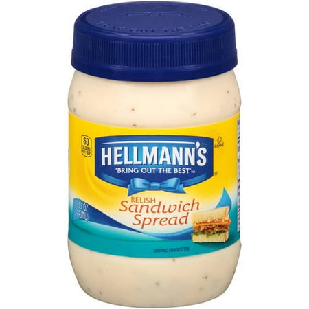 Hellmann's Relish Sandwich Spread, 15 fl oz
