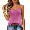 thumbnail image 7 of Womens Lace Eyelet Camisole Built-In Bra Spaghetti Strap Tank Tops with Pads for Casual Layering Daily Wear Womens Satin Camisole Tank Tops Long XL, 7 of 7