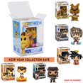 thumbnail image 5 of Estuche protector Jds Pop para figuras Funko Pop de 4 pulgadas (paquete de 100) Caja de exhibición de plástico resistente, transparente, extragruesa y resistente, perfecta para figuras de vinilo y pel, 5 of 5