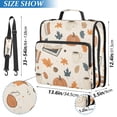 thumbnail image 2 of FORMRS Zipper Binder with Shoulder Strap 2-inch Ring 500 Sheet Capacity File Bag, Fall Books, 2 of 5