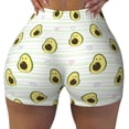 thumbnail image 2 of Fotbe Avocado of a Hear Shorts Sin Costuras – Shorts Deportivos de Cintura Alta para Mujer, Elásticos para Gimnasio, Yoga, Running o Ciclismo-XX-Large, 2 of 8
