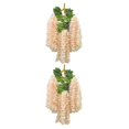 thumbnail image 2 of Ounissouiy 12 piezas de durabilidad duradera-vid de glicinia falsa para decoración champán de flores artificiales de glicinia champán 2Conjunto, 2 of 6
