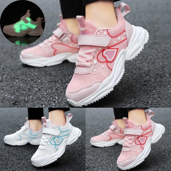 MUXiin Kids Shoes Toddler Boys Girls Athletic Running Sports Strap Sneakers for Toddler/Little Kid/Big Kid