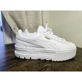 thumbnail image 1 of Size 8.5 - PU & MA Mayze Classic White leather gold tone logo, 1 of 6