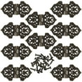 thumbnail image 2 of MLINS  10 Pcs Hinge Butterfly Hinged Hardware Jewelry Box Antique Hinges, 2 of 6