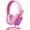 Purple&Pink, variant on Kids Headphones, Riwbox CS6 Lightweight Foldable Stereo Headphones Over Ear Corded Headset Sharing Function with Mic and Volume Control Compatible for iPad/iPhone/PC/Kindle/Tablet (Purple&Pink)